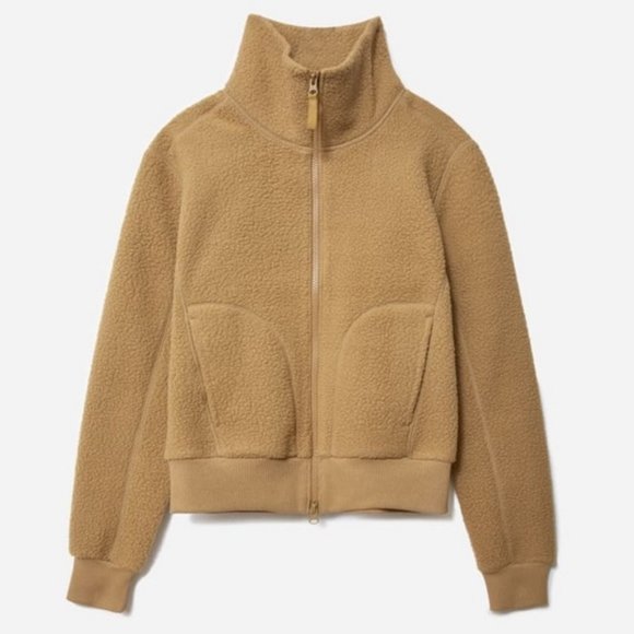 Everlane The Renew Teddy Bomber Ochre Small - Picture 2 of 14
